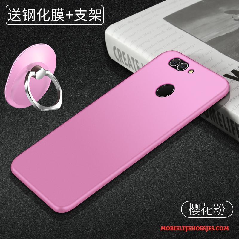 Huawei P Smart Lichte En Dun Siliconen Hoesje Groen Schrobben Bescherming Mobiele Telefoon