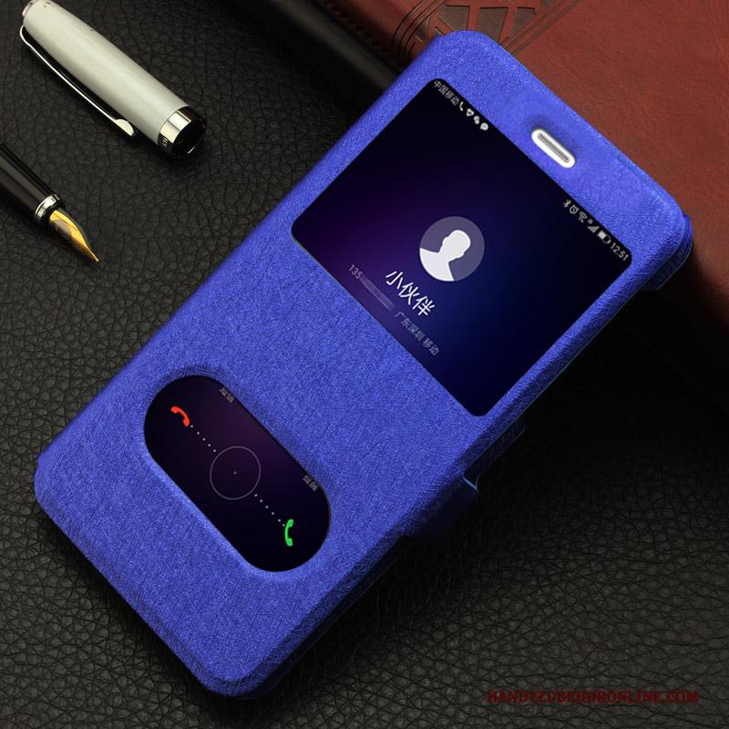 Huawei P Smart+ Mobiele Telefoon Goud Hoesje Folio Leren Etui Telefoon Bescherming