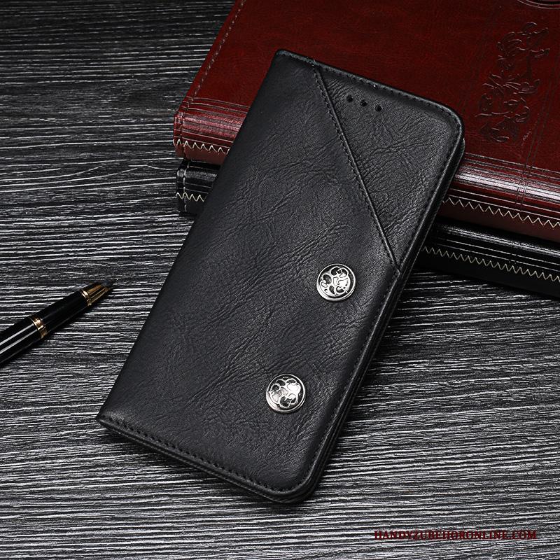 Huawei P Smart Z Hoes Hoesje Telefoon Folio Anti-fall Mobiele Telefoon Leren Etui Bescherming