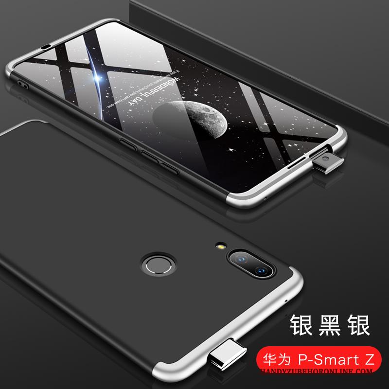 Huawei P Smart Z Hoesje Telefoon Schrobben Anti-fall Rood All Inclusive Mobiele Telefoon Glas