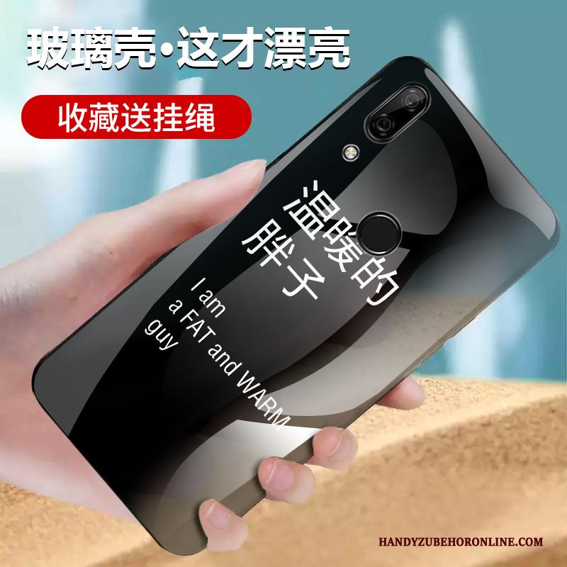 Huawei P Smart Z Persoonlijk Glas Skärmskydd Hoes Hoesje Telefoon Bescherming Net Red