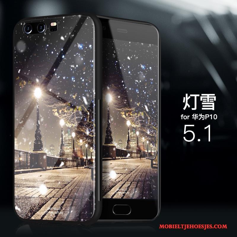 Huawei P10 All Inclusive Hoesje Telefoon Glas Nieuw Dun Anti-fall Zacht