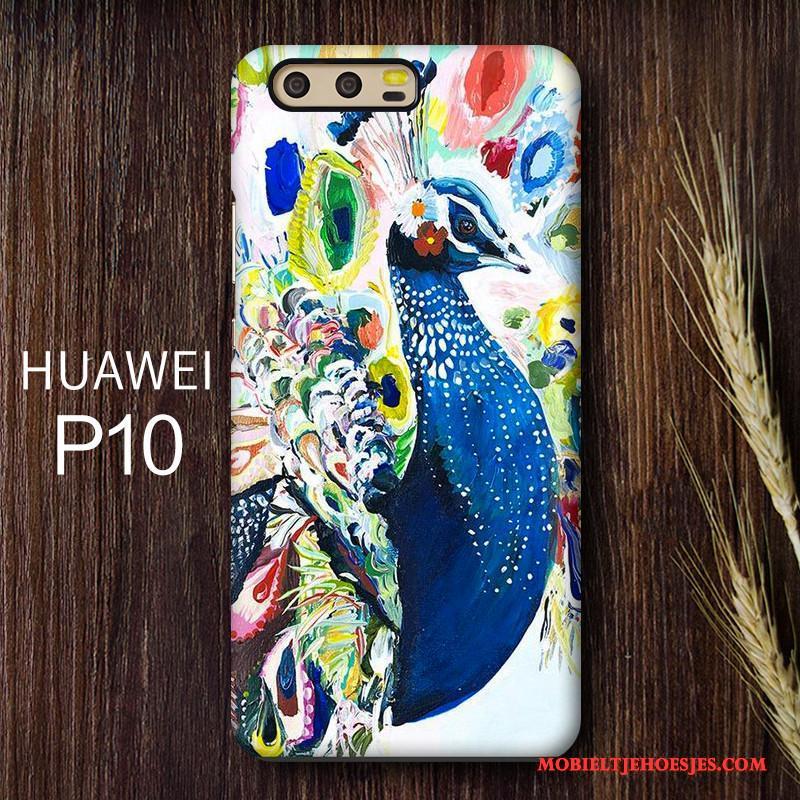 Huawei P10 Hoes Anti-fall Scheppend Hard Schrobben Hoesje Persoonlijk