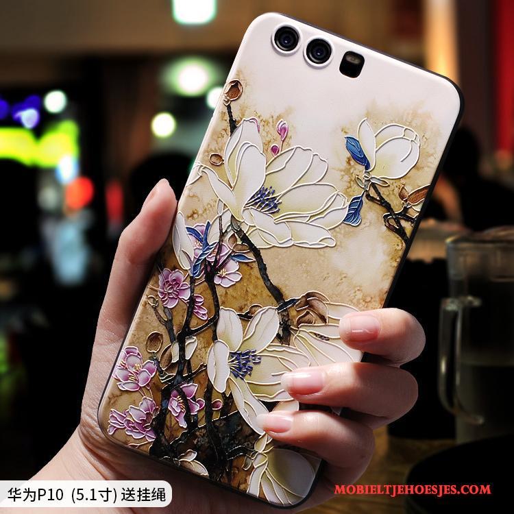 Huawei P10 Hoes Persoonlijk Bescherming Zacht Scheppend Hoesje Telefoon Anti-fall