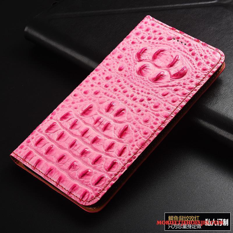 Huawei P10 Lite Roze Siliconen Mobiele Telefoon Bescherming Hoesje Telefoon Patroon Folio