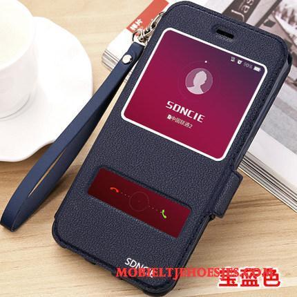 Huawei P10 Lite Zacht Leren Etui Folio Hoesje Jeugd Telefoon Bescherming