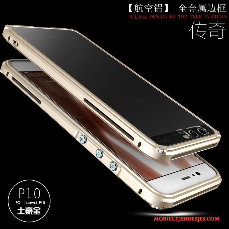 Huawei P10 Metaal Hanger Hoes Anti-fall Hoesje Bescherming Scheppend