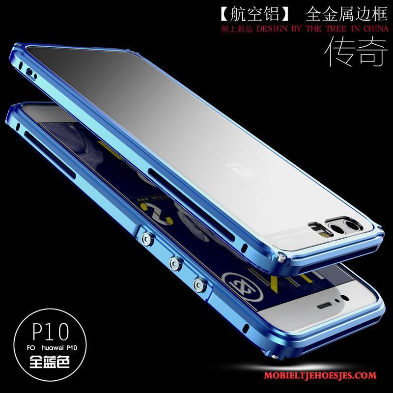 Huawei P10 Metaal Hanger Hoes Anti-fall Hoesje Bescherming Scheppend