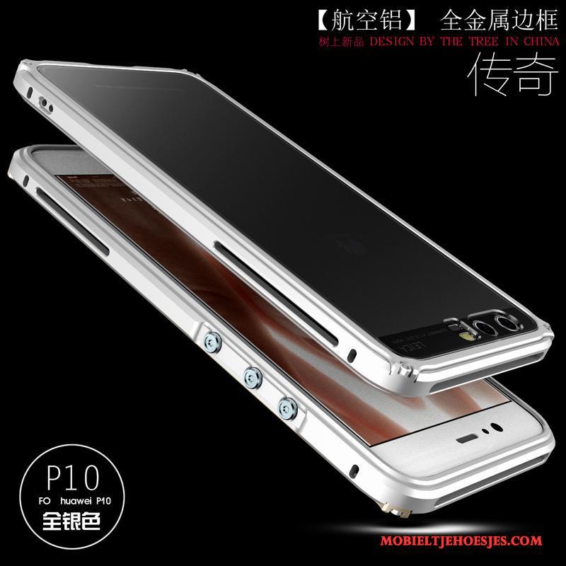 Huawei P10 Metaal Hanger Hoes Anti-fall Hoesje Bescherming Scheppend