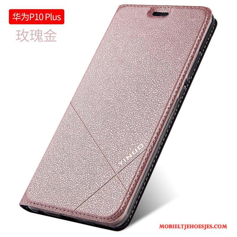Huawei P10 Plus Anti-fall Zwart Siliconen Hoes Clamshell Hoesje Telefoon All Inclusive