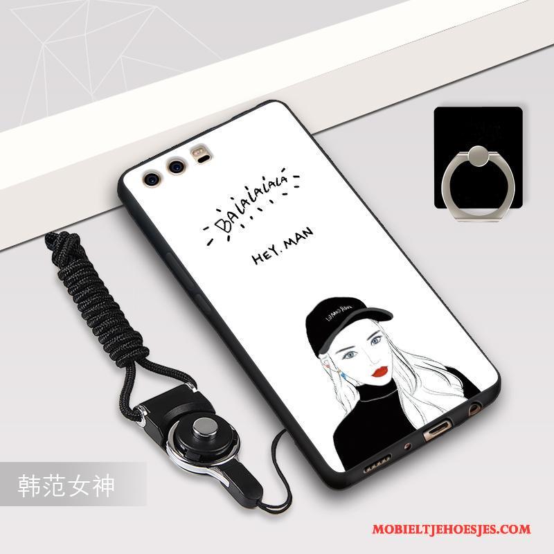 Huawei P10 Plus Bescherming Hanger Zacht Persoonlijk Hoesje Telefoon Anti-fall Scheppend