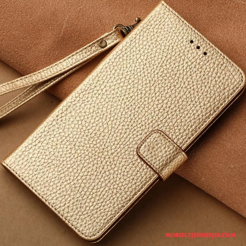 Huawei P10 Plus Hoes Hoesje Telefoon Bescherming Anti-fall Leren Etui Clamshell Siliconen