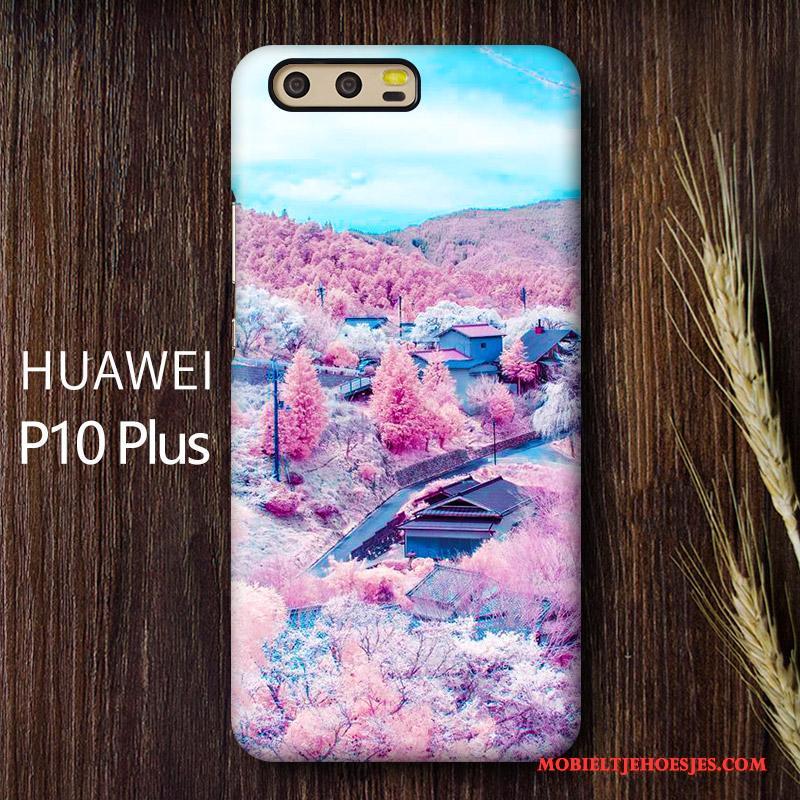 Huawei P10 Plus Hoesje Telefoon Kers Bescherming Mobiele Telefoon Hard Schrobben