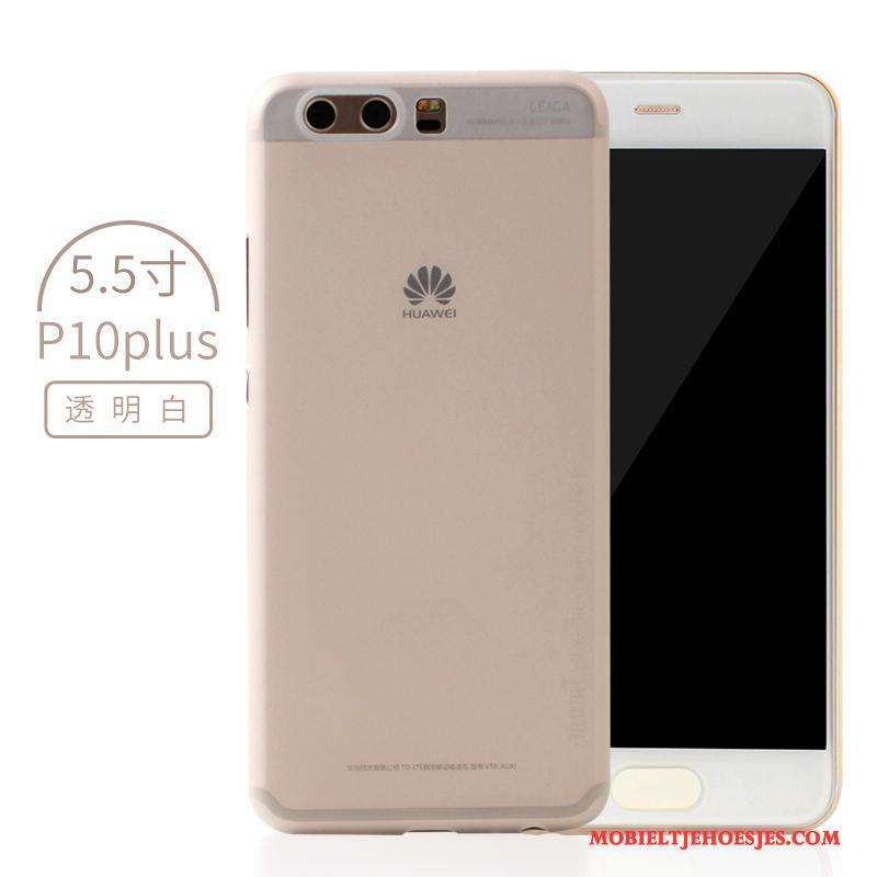 Huawei P10 Plus Hoesje Telefoon Scheppend Anti-fall Blauw Dun All Inclusive Bescherming