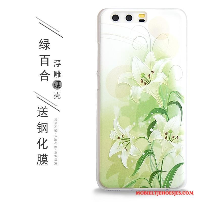 Huawei P10 Plus Scheppend Hard Persoonlijk Hoesje Telefoon Kleur Reliëf Anti-fall