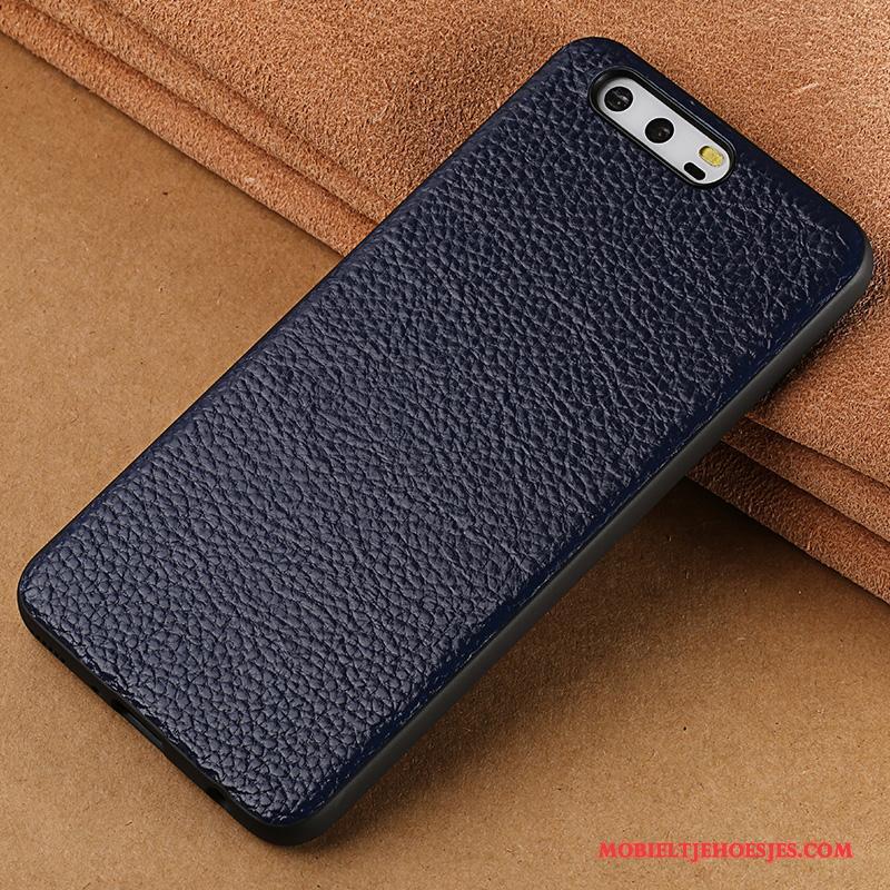 Huawei P10 Plus Trendy Merk Leren Etui Scheppend All Inclusive Persoonlijk Elegante Hoesje Telefoon