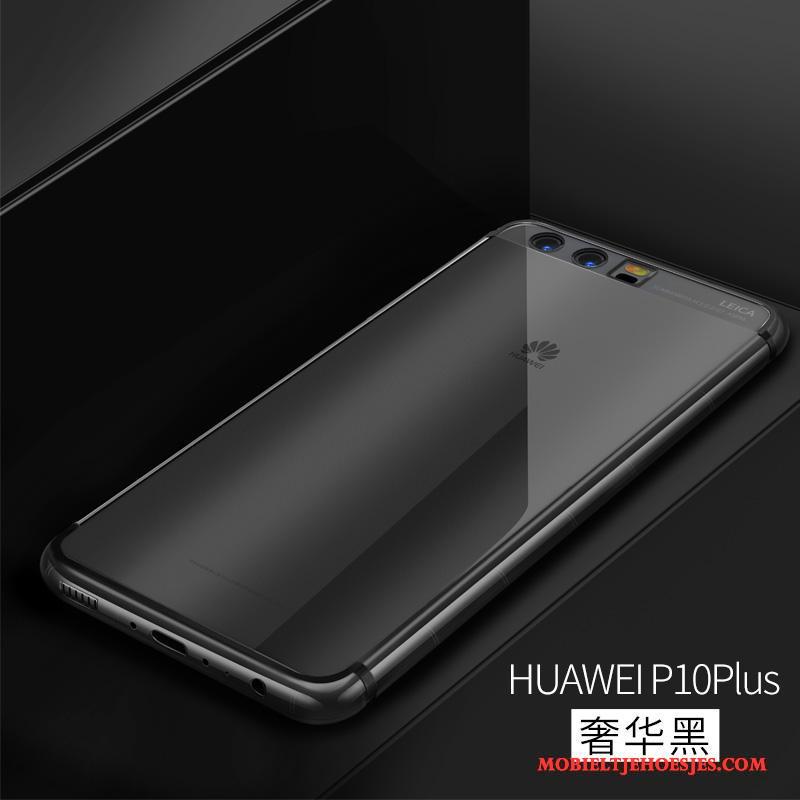 Huawei P10 Plus Zilver Siliconen Zacht Trend Decompressie Persoonlijk Hoesje Telefoon