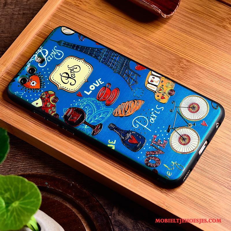 Huawei P10 Trendy Merk Scheppend Chinese Stijl Vintage Kunst Hoesje Telefoon Persoonlijk