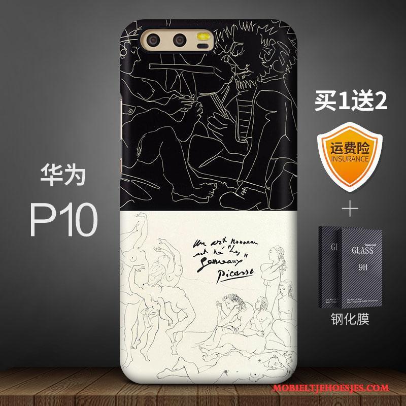 Huawei P10 Trendy Merk Scheppend Hard Kleur Hoesje Telefoon Kunst Persoonlijk