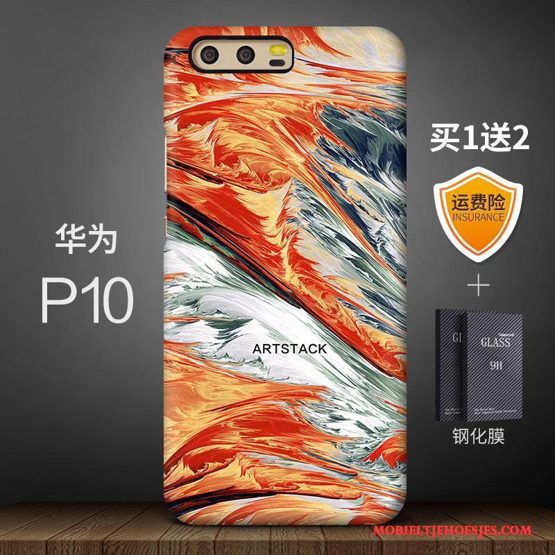 Huawei P10 Trendy Merk Scheppend Hard Kleur Hoesje Telefoon Kunst Persoonlijk