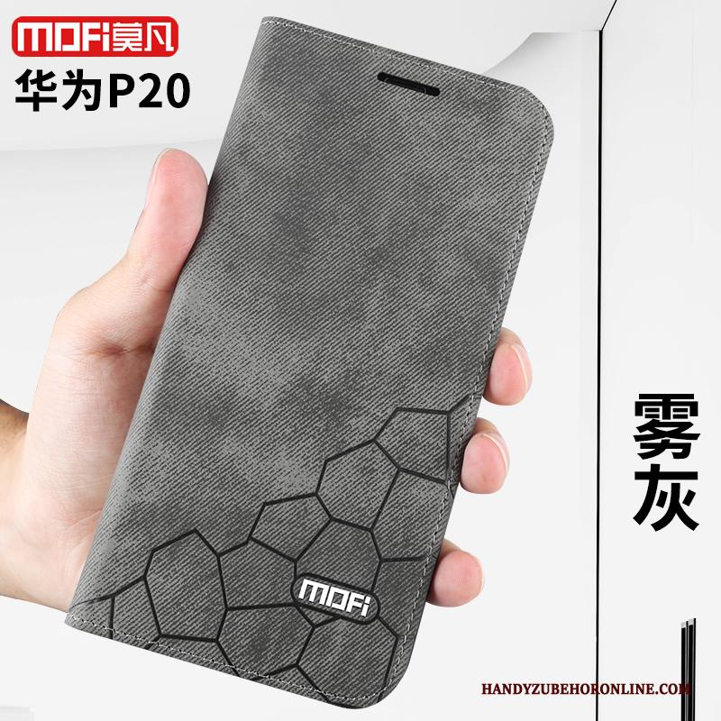 Huawei P20 Hoesje Schrobben Anti-fall Trendy Merk Hard Hoes Nieuw Zacht