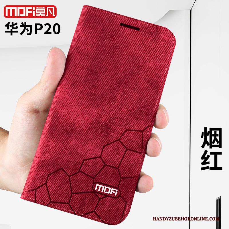 Huawei P20 Hoesje Schrobben Anti-fall Trendy Merk Hard Hoes Nieuw Zacht