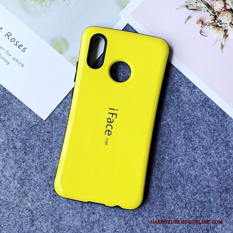 Huawei P20 Lite All Inclusive Hoes Hoesje Oranje Bescherming Mini Telefoon