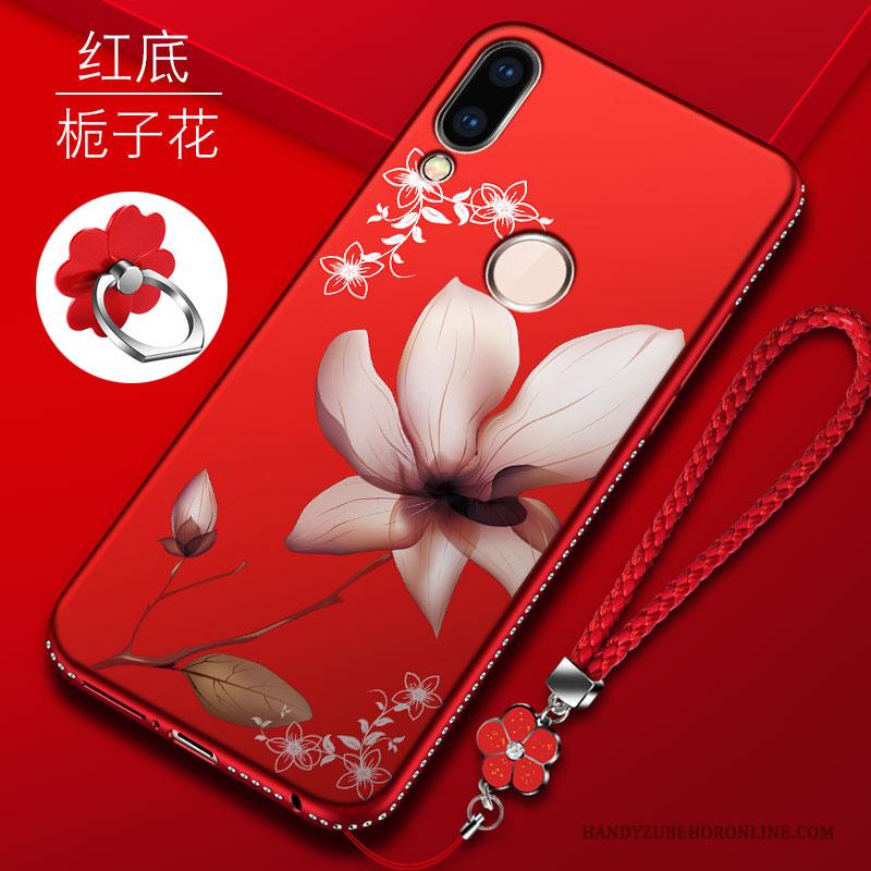 Huawei P20 Lite All Inclusive Net Red Trendy Merk Persoonlijk Hoesje Zwart Anti-fall