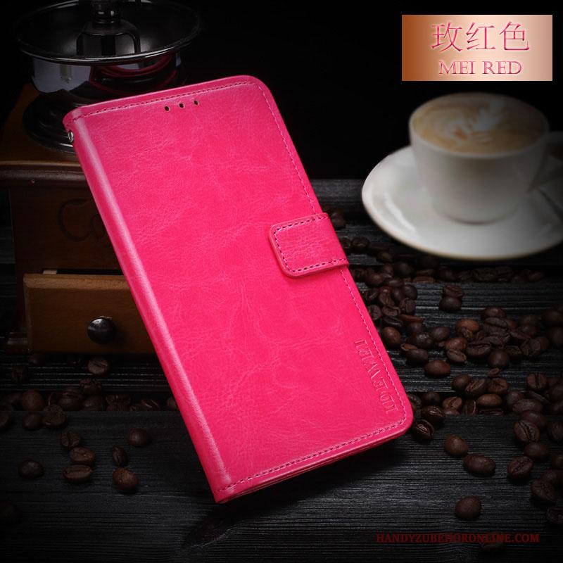 Huawei P20 Lite Hoes Folio Hoesje Telefoon Portemonnee Leren Etui Bescherming