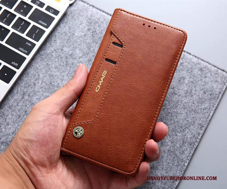 Huawei P20 Lite Kaart Tas Bescherming Hoesje Telefoon Leren Etui Folio All Inclusive