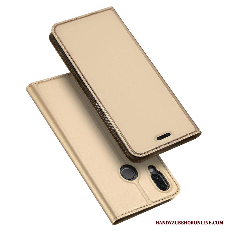 Huawei P20 Lite Nieuw Mobiele Telefoon Leren Etui Rose Goud All Inclusive Anti-fall Hoesje