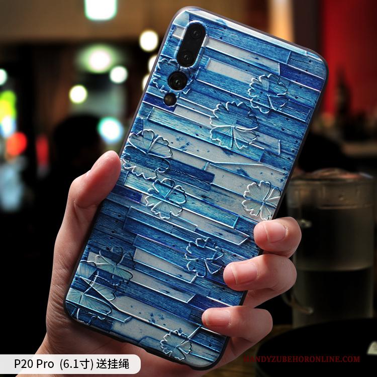 Huawei P20 Pro Hoesje Persoonlijk Net Red Hoes Anti-fall Scheppend Dun Schrobben