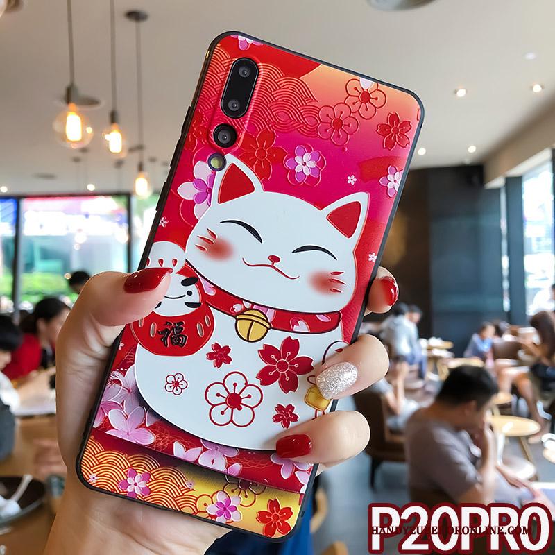 Huawei P20 Pro Lovers Nieuw Rood Hoes Hoesje Telefoon Siliconen All Inclusive