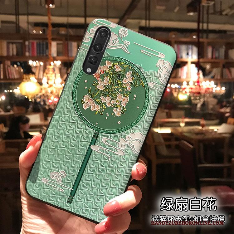 Huawei P20 Pro Zacht Jeugd Mode Chinese Stijl Hoesje Telefoon Persoonlijk Vintage