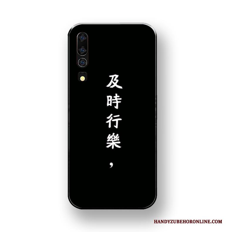 Huawei P30 All Inclusive Bescherming Hoes Hoesje Telefoon Zacht Siliconen Zwart