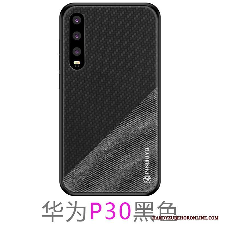 Huawei P30 Hoesje Dun Lovers Rood Trend Schrobben Hoes Bescherming