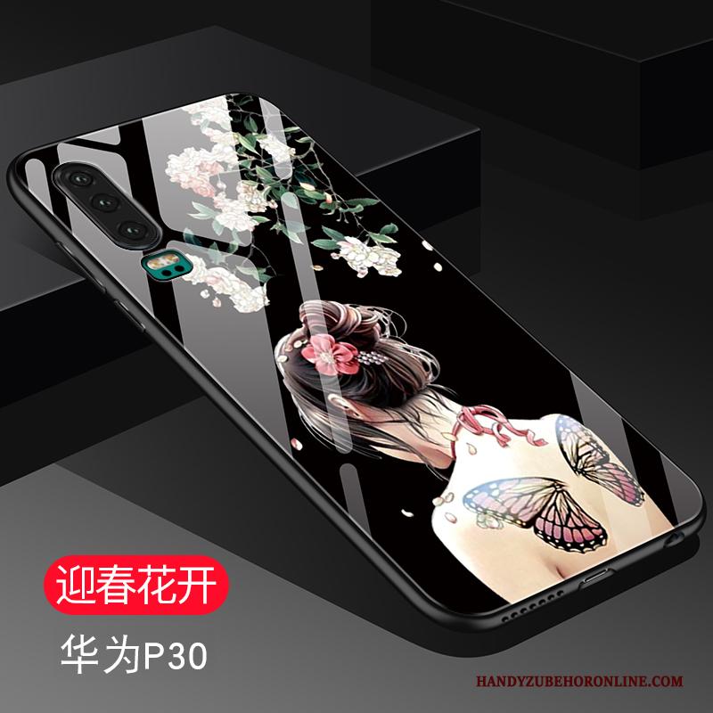 Huawei P30 Hoesje Telefoon Scheppend Persoonlijk Net Red Spiegel High End Siliconen
