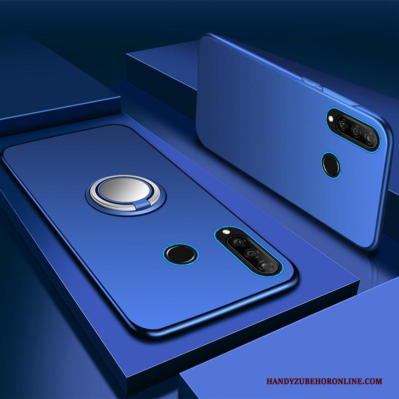 Huawei P30 Lite Bescherming Siliconen Hoes Zacht Hoesje Telefoon Blauw Persoonlijk
