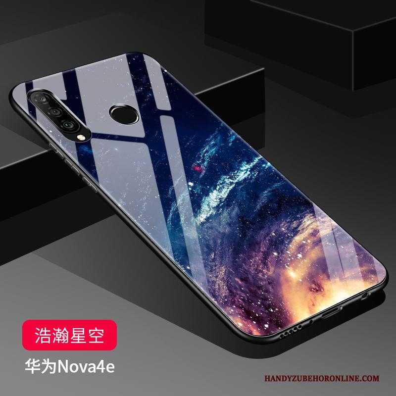 Huawei P30 Lite Hoes Zacht Mobiele Telefoon Siliconen Bescherming Hoesje Telefoon Zwart