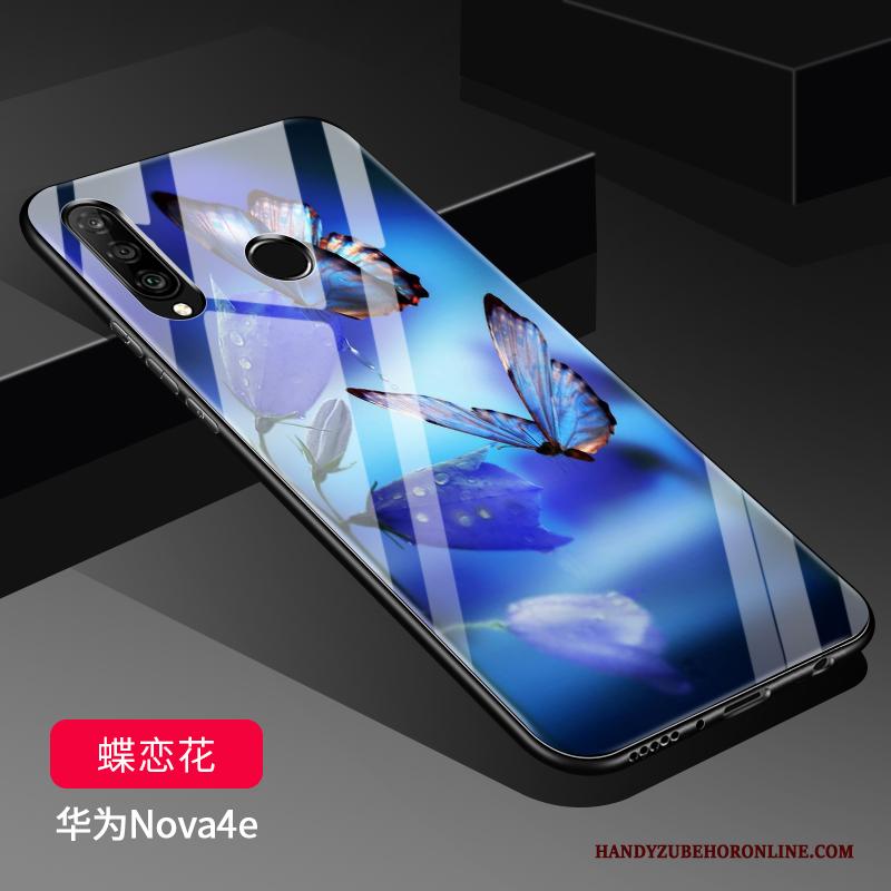 Huawei P30 Lite Hoes Zacht Mobiele Telefoon Siliconen Bescherming Hoesje Telefoon Zwart