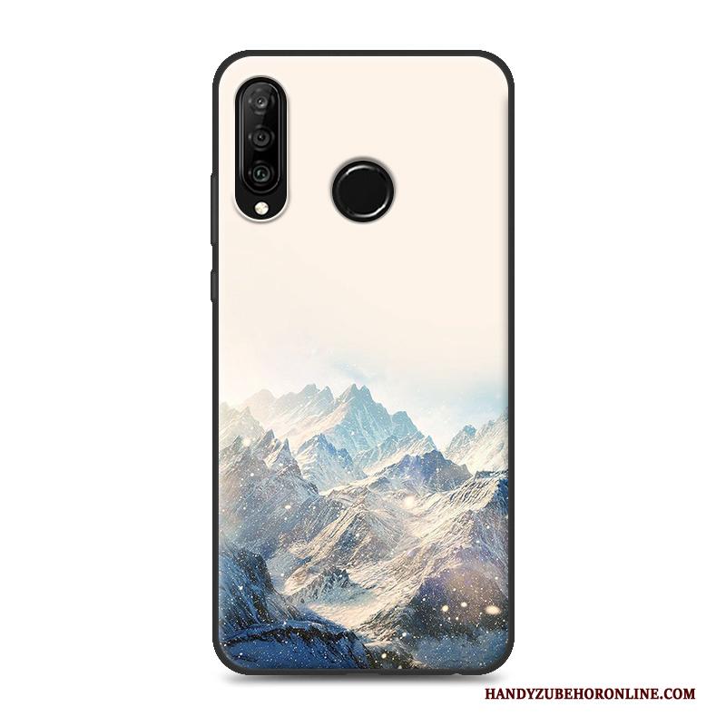 Huawei P30 Lite Hoesje Hoes Bescherming Siliconen Zacht Trendy Merk Rijkdom Persoonlijk