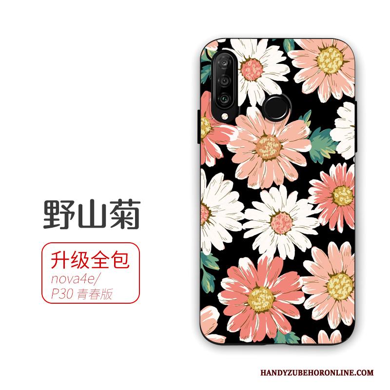 Huawei P30 Lite Hoesje Hoes Schrobben Anti-fall Mini Zacht Vers Groen