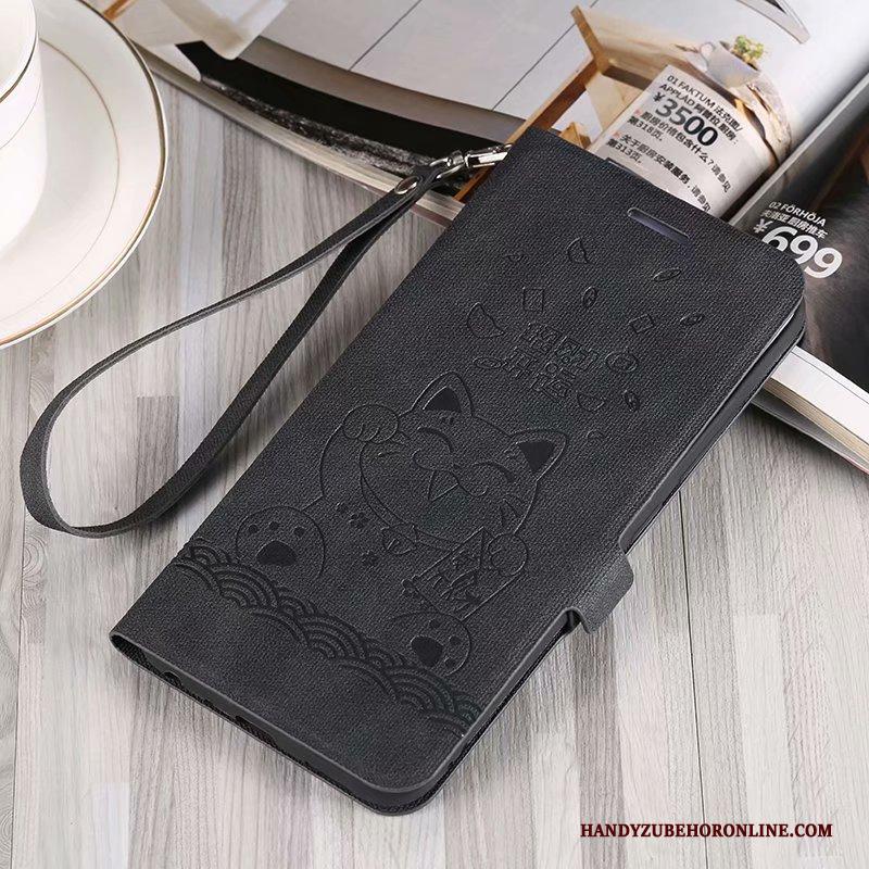 Huawei P30 Lite Siliconen Zacht Leren Etui Bescherming Anti-fall Hoesje Telefoon Trendy Merk