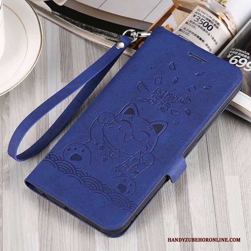 Huawei P30 Lite Siliconen Zacht Leren Etui Bescherming Anti-fall Hoesje Telefoon Trendy Merk