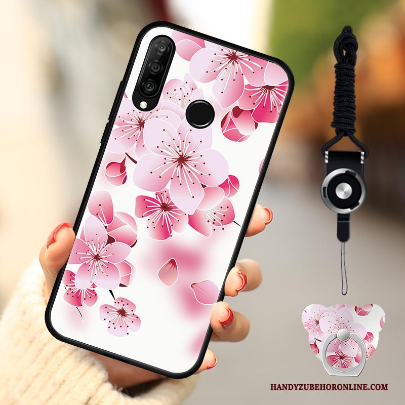 Huawei P30 Lite Trend Anti-fall Zacht Hoes Mode Hoesje Telefoon Blauw