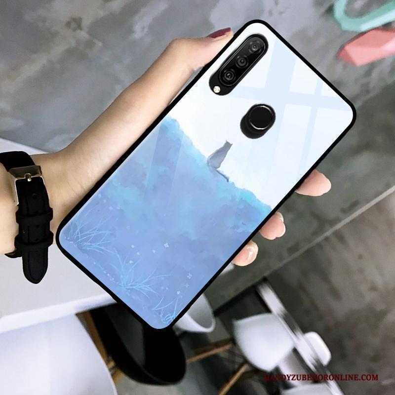 Huawei P30 Lite Verloop Bescherming Hoesje Telefoon Wind Licht Eenvoudige Mode