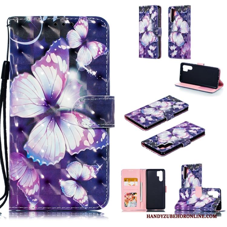 Huawei P30 Pro All Inclusive Leren Etui Hoesje Telefoon Anti-fall Zacht Bescherming Wit