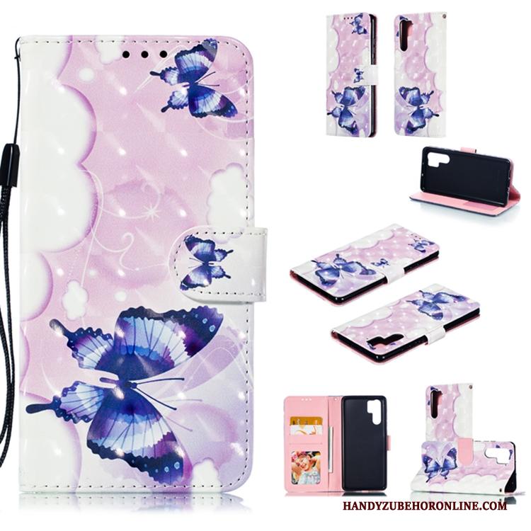 Huawei P30 Pro All Inclusive Leren Etui Hoesje Telefoon Anti-fall Zacht Bescherming Wit