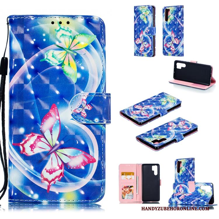 Huawei P30 Pro All Inclusive Leren Etui Hoesje Telefoon Anti-fall Zacht Bescherming Wit