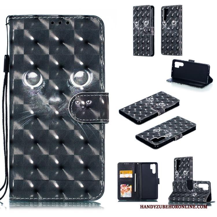 Huawei P30 Pro All Inclusive Leren Etui Hoesje Telefoon Anti-fall Zacht Bescherming Wit